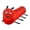 Red, variant on GigaTent Pop Up 6 Feet Long Caterpillar Play Tunnel For Pets & Kids