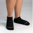 thumbnail image 6 of Pudus Bamboo Everyday Ankle Socks | Moisture Wicking | Breathable | Extra Soft | Odor Resistant | All Day Comfort (Black, Small-Medium), 6 of 8