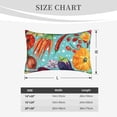thumbnail image 6 of Haiem Pillowcase for Hair and Skin Queen - Vegetable Printed Soft Pillowcase with Envelope Closure-16"x24", 6 of 9