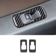 thumbnail image 1 of Real Bright Soft Car Interior Carbon Fiber Sticker DecorationCarbon Fiber Interior Rear Window Control Cover For Ford F-150 2015-2017Auto Car Protection Interior Accessories, 1 of 9