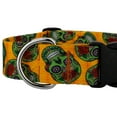 thumbnail image 5 of Country Brook Petz® 1 1/2 inch Deluxe Sugar Skulls Dog Collar, Extra Large, 5 of 5
