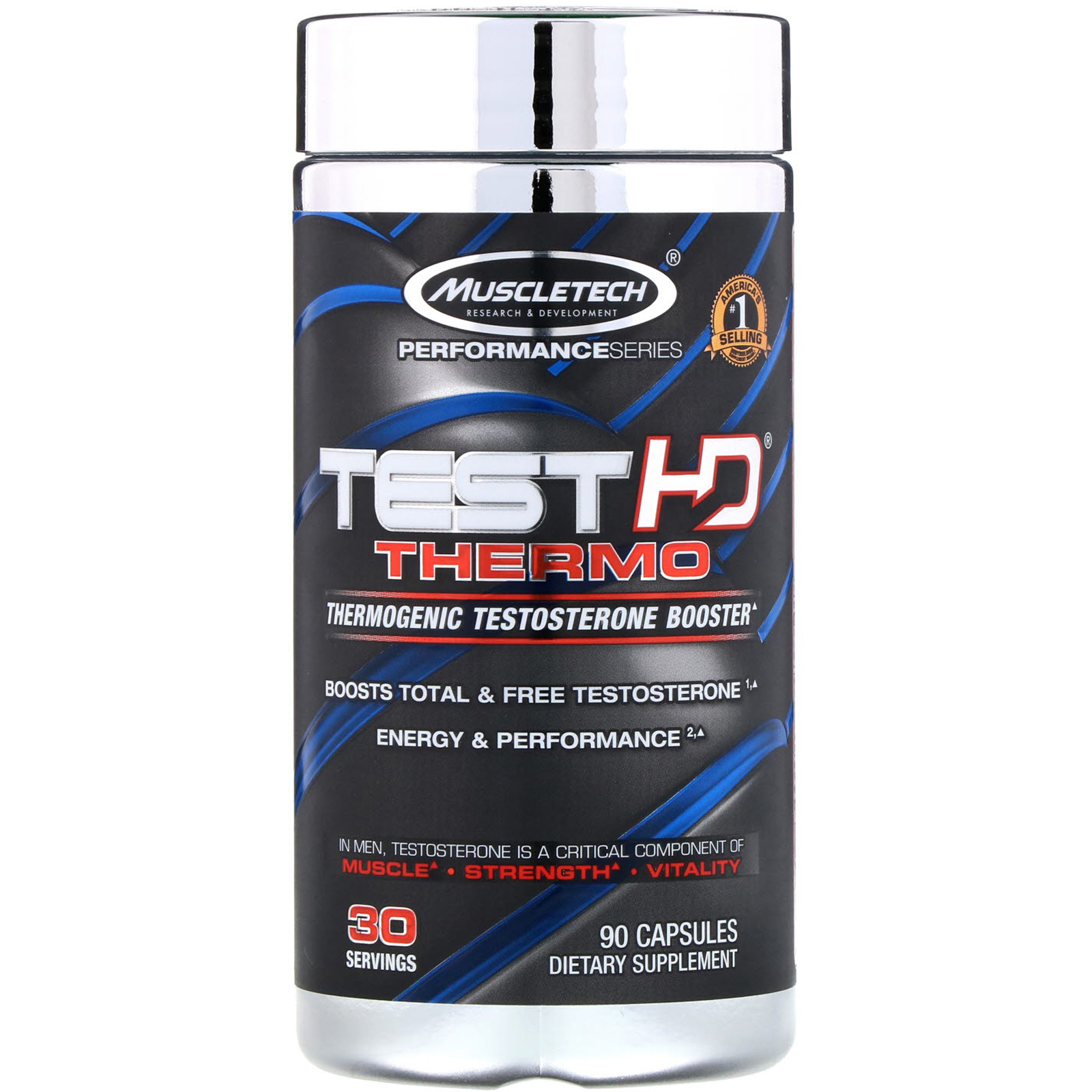Muscletech Performance Series Test HD Thermo Thermogenic Testosterone