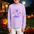 thumbnail image 2 of Gerichy Toddler Halloween Shirt Baby Boy Girls Pumpkin Tshirts Kids Fall Long Sleeve Tee Tops 3T-15T, 2 of 5