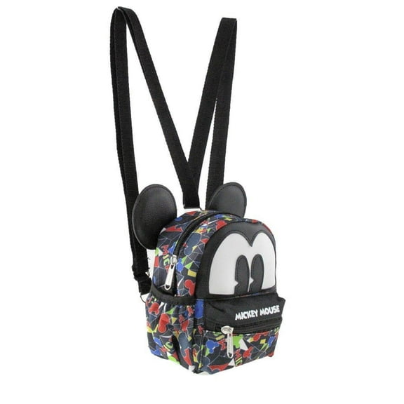 Mickey Mouse 7.5" Style Small 2-in-1 Cross-body bag/ Mini Backpack