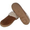 thumbnail image 5 of Clarks Indoor and Outdoor Tan Slipper Cozy Wool Mule Slip-On Fur Lined Clogs (Tan Cow Suede, 7), 5 of 5