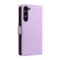 thumbnail image 5 of Crossbody Wallet Case for Samsung Galaxy S23, Credit Card Slots Elegant PU Leather Magnetic Closure Shoulder Strap Purse Phone Case Flip Kickstand Full Body Protection Cover for Women Girls, Purple, 5 of 13