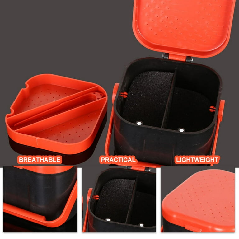 Worm Box Fishing Supply Tool Small Bucket Breathable Live Bait