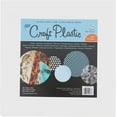 thumbnail image 2 of Grafix Ultra Clear .007 Plastic, Durable and Archival Film, Perfect for DIY Crafts, Stencils, Journals, Cards, 3D Embellishments, and More, 12" x 12", 25 Pack, 2 of 4