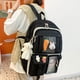 thumbnail image 5 of Mochila de lona de 2 14 piezas para chicas adolescentes bolso escolar Ehuebsd para estudiantes bolsos de hombro de moda para mujer mochila de viaje, 5 of 9