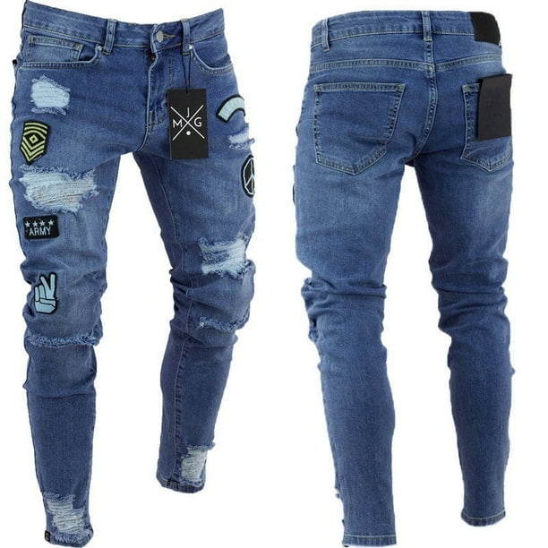 Royal Jelly Harlem Men S Skinny Jeans Rip Slim Fit Stretch Denim Distress Frayed Slim Fit Ripper Trousers With Zipper Walmart Com Walmart Com Royal Jelly Harlem Men S Skinny Jeans Rip Slim Fit Stretch Denim Distress Frayed Slim Fit Ripper Trousers With Zipper Walmart Com Walmart Com