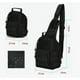 thumbnail image 2 of Mochila Xtellar Táctica Multifunción Mochila Cuerpo Cruzada Campismo Color Negro, 2 of 2