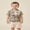 Apricot, variant on Toddler Boy Summer Outfit Camouflage Quarter Zip Short Sleeve T Shirt Solid Color Shorts 2 Piece Set
