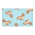 thumbnail image 2 of MKHERT Cute dogs Doormat Non-slip Bath Mat Floor Mat 30x18 inch, 2 of 3