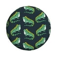 thumbnail image 4 of Spare Tire Cover, Funny Cute Lizard Green Wheel Cover Tire Covers For Trailers Car Truck Camper Universal Tire Covering Fits Diameter14"-17", 4 of 4
