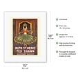 thumbnail image 2 of Ruth St. Denis & Ted Shawn - Denishawn Dancers - Vintage Dance Poster c.1920 - Fine Art Rolled Canvas Print 11in x 14in, 2 of 4