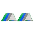 thumbnail image 1 of Redempat Waterproof Swing Set Replacement Tarp Roof Tent Sunshade Enhanced Performance Green Blue Gray 132x226cm 2Set, 1 of 6