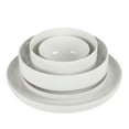 thumbnail image 5 of Gibson Home Rothernberg Stackable 40 Piece, Service for 8, White Porcelain Plates and Bowls Set, 5 of 5