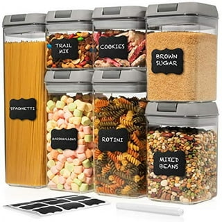 Shazo Airtight 9 Pc Mini Container Set + 9 Spoons, Labels & Marker - D –  SHANULKA Home Decor