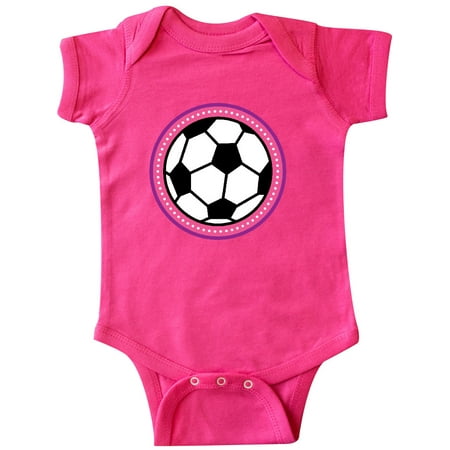 

Inktastic Soccer Player Girls Sports Ball Gift Baby Girl Bodysuit