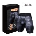 thumbnail image 4 of dgysar Men's Energy Support Performance Shorts Compression Base Layer Underwear, Unisex Black L, 4 of 6
