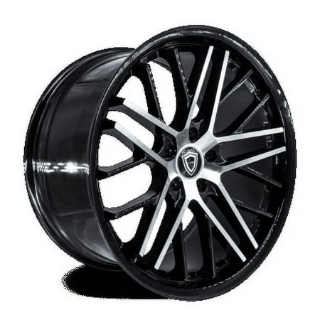BSI WHEELS INC 20X10.5 5-115 CAPRI LUXURY #0104 POLISH/BLACK(B-P) 15/73.1