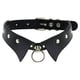 thumbnail image 1 of Gargantilla punk, collar de mujer, joyería de de cuero jinwen Gargantilla de cuello punk, 1 of 8