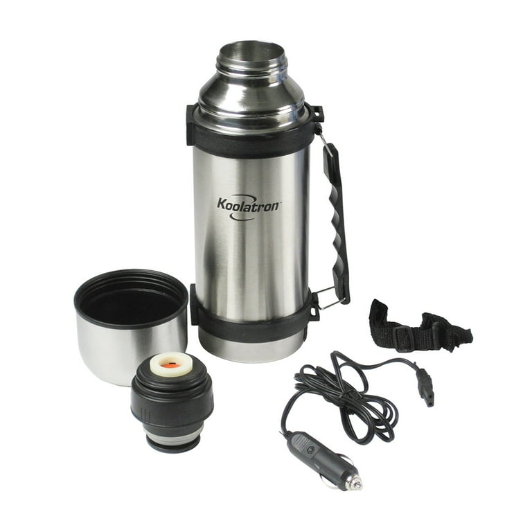 Thermos 4019.205.100 Vacuum Flask 1 Litre Light and Compact – Matte  Stainless Steel