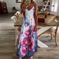 thumbnail image 3 of Enchanting Rose Sleeveless Dress Dresses Summer Elegant Dresses for Women Long Dress, 3 of 5