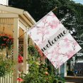 thumbnail image 3 of Spring Summer Multicolored Flower Leaves Garden Flag 28x40 Inch Double Side for Outdoor Courtyard Garden Decor Flowers Welcome Holiday Flag for Outside Decoration, 3 of 6
