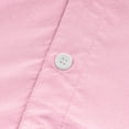 thumbnail image 6 of Baqcunre Shirts For Men Men'S Casual Solid Shirt Long Sleeve Button Turn Down Collar Tops Shirt Men'S Polo Shirts Tops For Men Pink M, 6 of 6