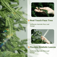 thumbnail image 3 of OLIVIVI 4FT Artificial Cedar Tree, Real Touch Faux Cedar Topiary, Tall Indoor Outdoor Fake Evergreen Plant for Living Room, Entryway, Office Decor 2 Pack, 3 of 9