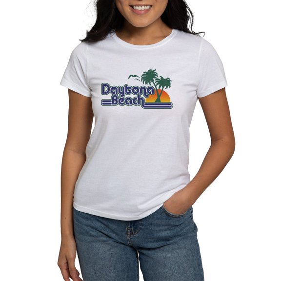 CafePress - Daytona Beach Women's T Shirt - Women's Classic T-Shirt