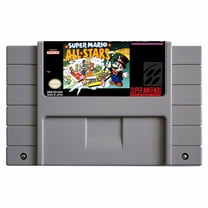 Pafox Game Compatible for the snes console, replacement cartridge for Svper mario All Stars