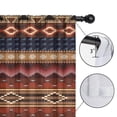 thumbnail image 4 of Blackout Kids Curtains,Boho Multicolor Geometric Ethnic Pattern Childrens Insulated Curtains Set Of 2,Bedroom Essentials,Toddler Room Decor 52x63in(132x160cm), 4 of 5