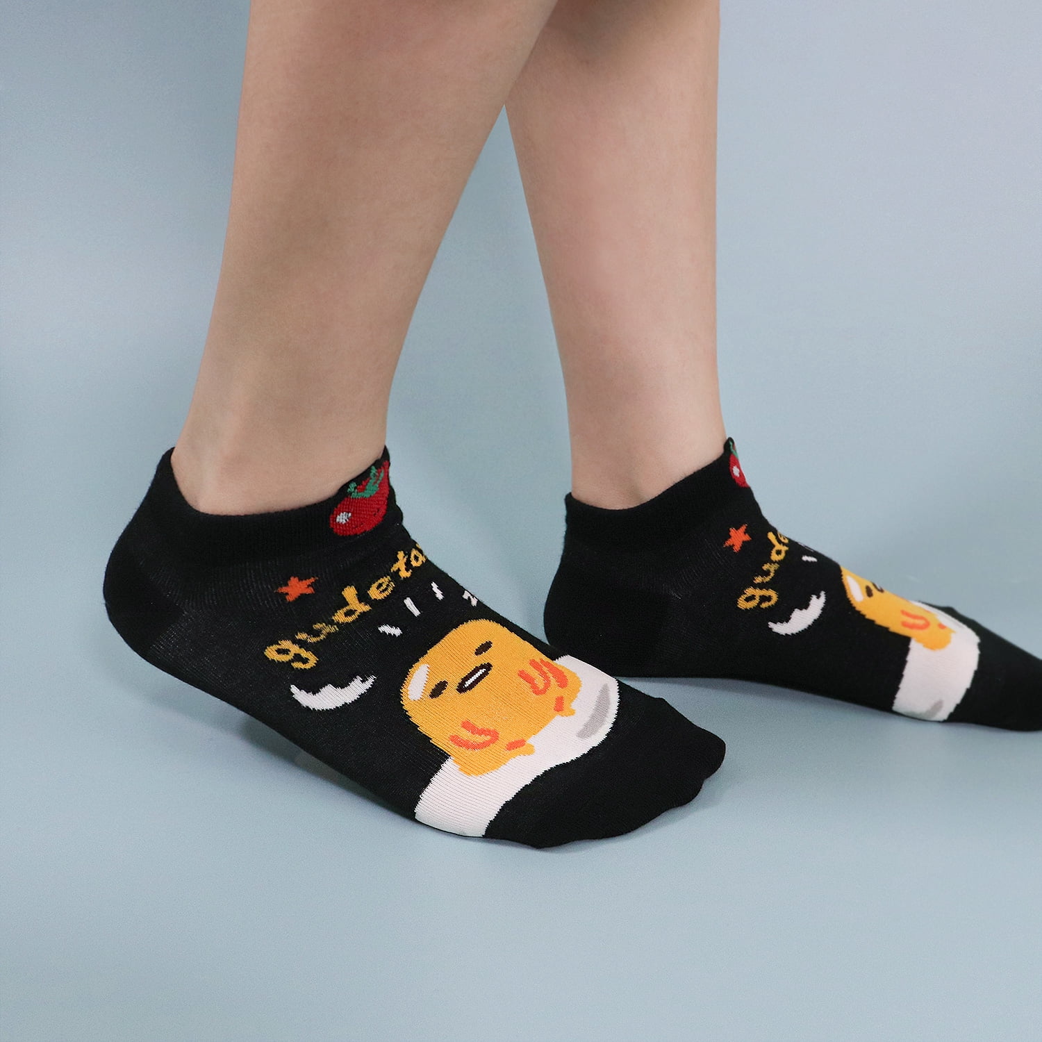 Hello Kitty Official Licensed Women's Ankle, Cute Character Design, 8 pack Set Collection