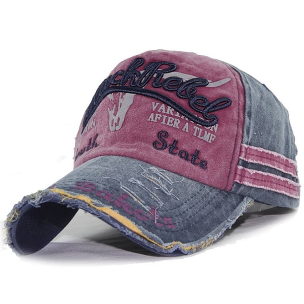 Gorra de béisbol Anime Hat State Denim para hombre y mujer