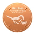 thumbnail image 2 of Tong Copper Disc Bird Bath For Bird Feeders Brass Water Basin Cleaning Disk For Outdoor Bird Bath Bird Feeders For Outdoor Use Copper Bird Bath Cleaner With Protective Coating, 2 of 6