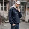thumbnail image 2 of Sudadera con capucha holgada de otoño para hombre, sudadera con capucha cálida para hombre, ropa Y2k, divertida, emo, de invierno, nueva, de alta calidad, sudadera barata y sencilla, 2 of 5