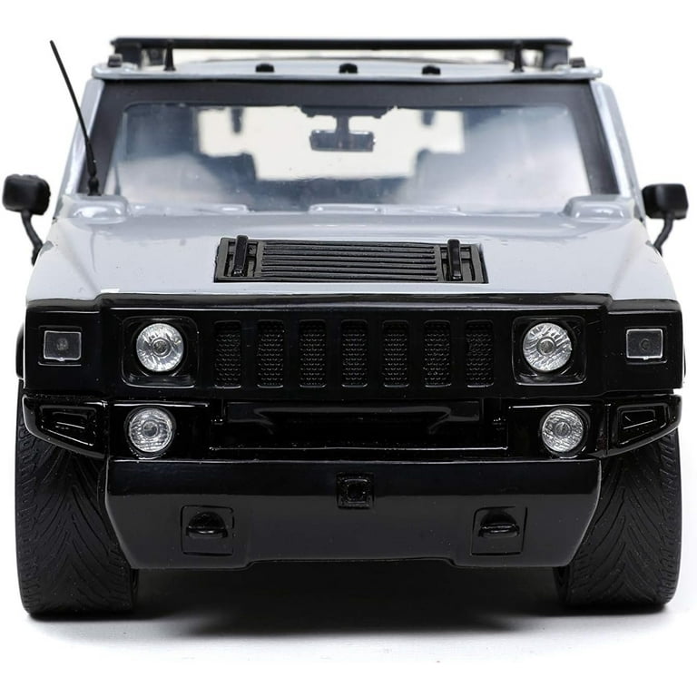 Jada 32310 Hummer H2 Gray with Extra Wheels Just Trucks