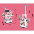 thumbnail image 4 of Juego de juguetes Doctor Kit POFJOEQ Deluxe para carrito médico, color rosa, 4 of 6
