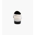 thumbnail image 2 of Stacy Adams Spratley Moc Toe Saddle Slip On Dress Shoes Ivory 25686-101, 2 of 7