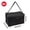 Black #L, variant on Insulated Cooler Box Portable Food Storage Large Capacity Ice Chest for Outdoor Camping Beach Picnic Grocery Tote with Leak Proof Lining Adjustable Shoulder Strap