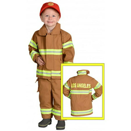 Jr. Firefighter Suit Size 18M LOS ANGELES
