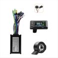 thumbnail image 3 of Controlador Sin Escobillas GD02 36 V, 48 V y 15 A con Pantalla LCD y Medidor 24 V A 60 V + Kit Acelerador para Scooter Eléctrico y Kit Reparación Bicicletas Eléctricas., 3 of 5