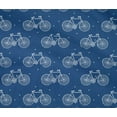 thumbnail image 4 of oneOone Cotton Flex Fabric Dot & Bicycle Block Print Fabric By The Yard 40 Inch Wide, 4 of 4