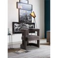 thumbnail image 2 of Meridian Furniture Blair Gray Velvet Accent Chair, 2 of 9
