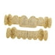 thumbnail image 3 of Parrilla de dientes,Conjunto de accesorios para parrilla de dientes de Hip la moda,8 dientes superiores 8 dientes inferiores Detalles lujosos,Actuación de fiestas con cubierta de dientes, 3 of 8