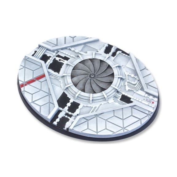 Tabletop Art 120mm Oval Base - Starship New