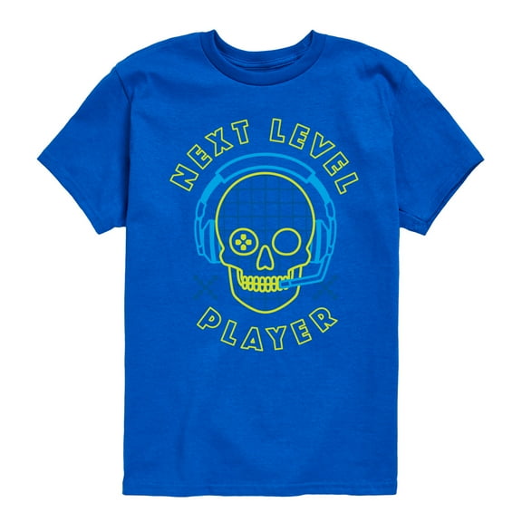 Instant Message - Gamer - Next Level Player - Toddler & Youth Short Sleeve Graphic T-Shirt