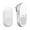 White1, variant on Wireless Doorbell Kit with 1000 Ft Range Easy Installation Adjustable Volume Options for Business Store Home Entry